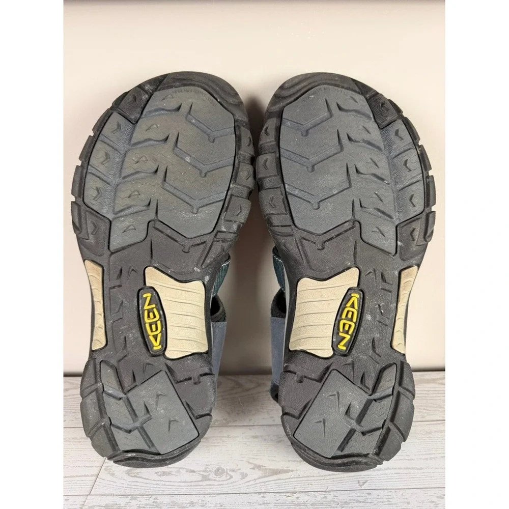 KEEN Men's‎ Water Sandals Size 11.5 US Grey Yellow Newport H2